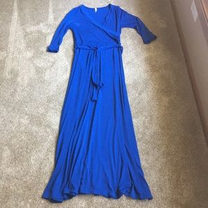 Pink Blush Maternity Dress